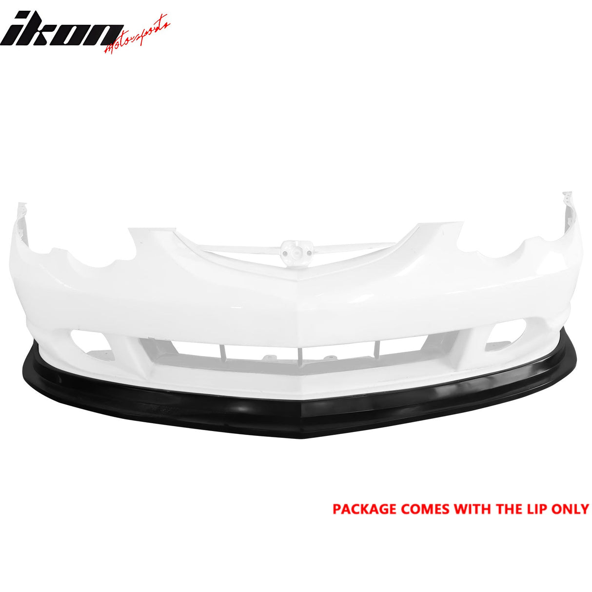 2002-2004 Acura RSX MDA Style Unpainted Black Front Lip Splitter PU