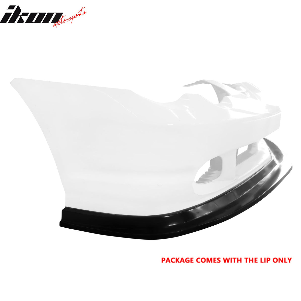 2002-2004 Acura RSX MDA Style Unpainted Black Front Lip Splitter PU