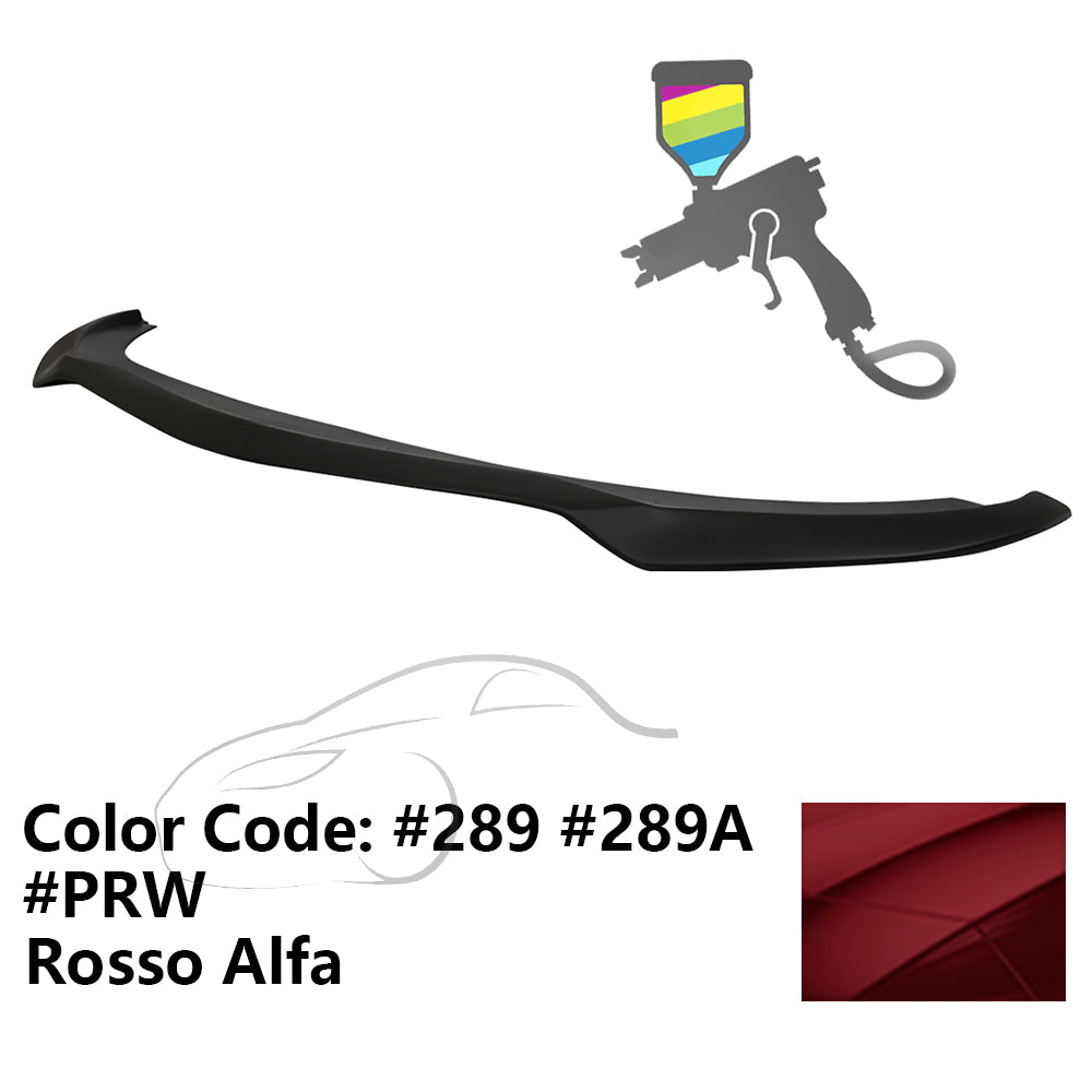 2017-2021 Alfa Romeo Giulia A Style Painted Front Bumper Lip PP