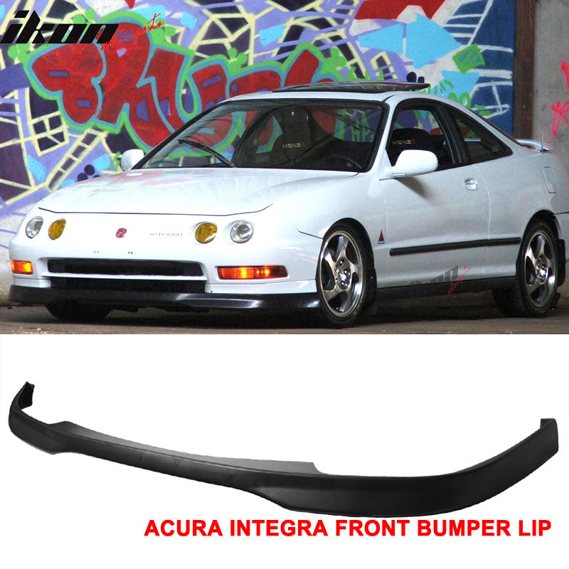 Fits 94-97 Acuraintegra 2Dr Coupe Type R PU Front + Rear Bumper Lip