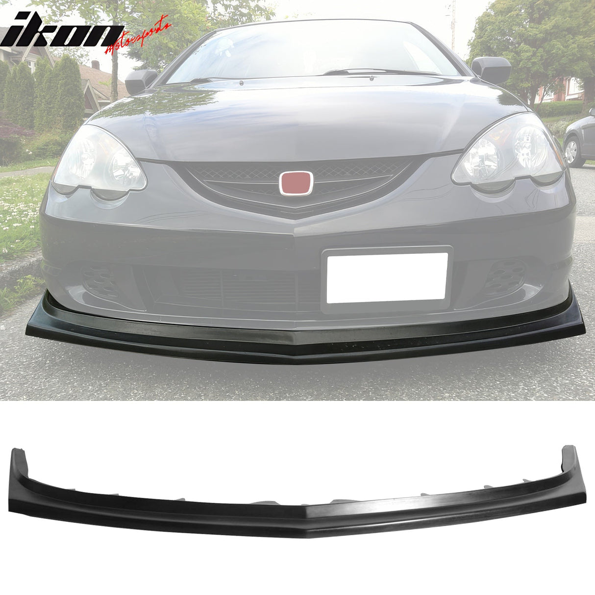 2002-2004 Acura RSX CS Style Front Bumper Lip Spoiler Splitter PU