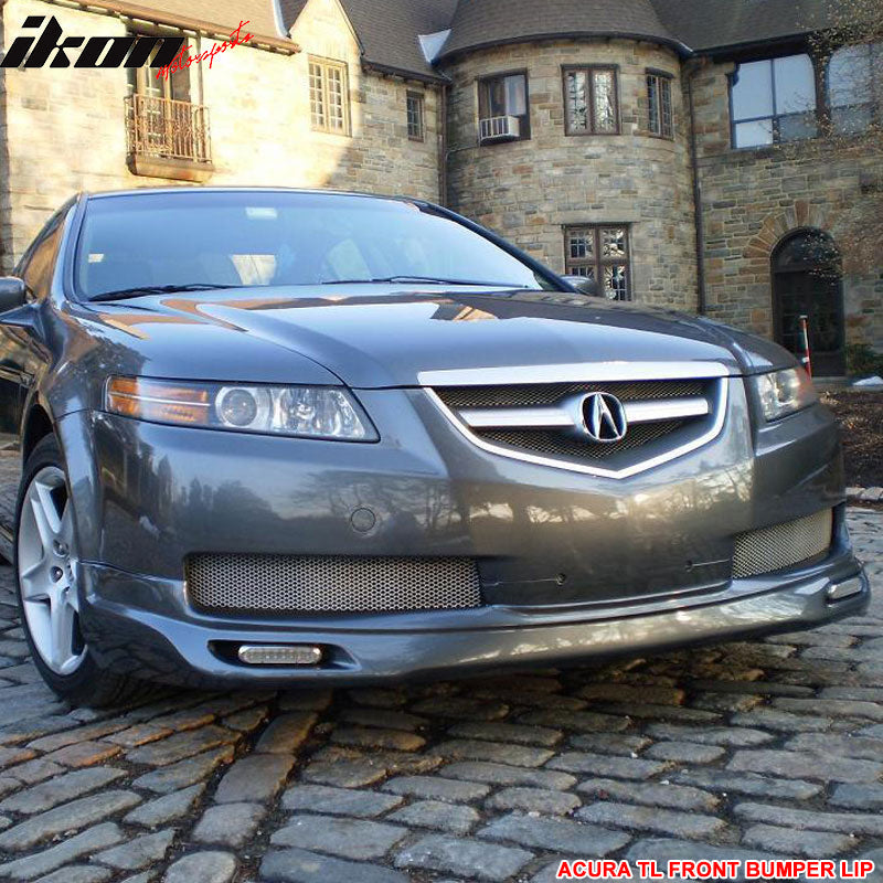 2004-2006 Acura TL Sedan JDM Style Unpainted Front Lip Splitter PU