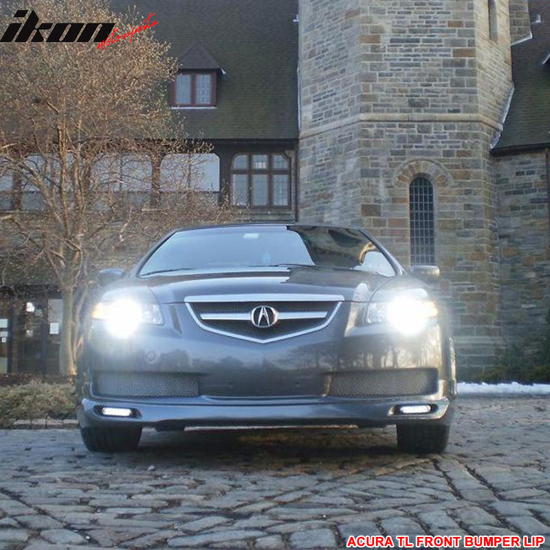 2004-2006 Acura TL Sedan JDM Style Unpainted Front Lip Splitter PU