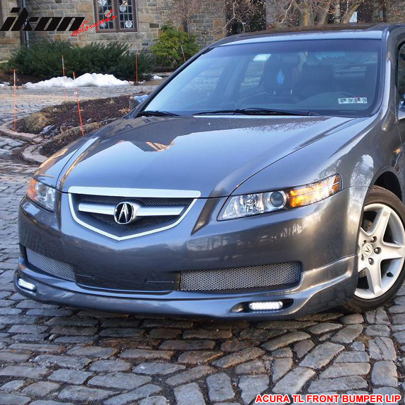 2004-2006 Acura TL Sedan JDM Style Unpainted Front Lip Splitter PU