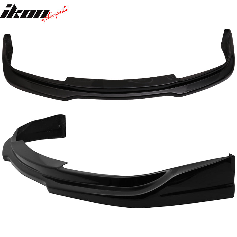 2004-2005 Acura TSX P1 Paint #B92P Nighthawk Black Pearl Front Lip PU