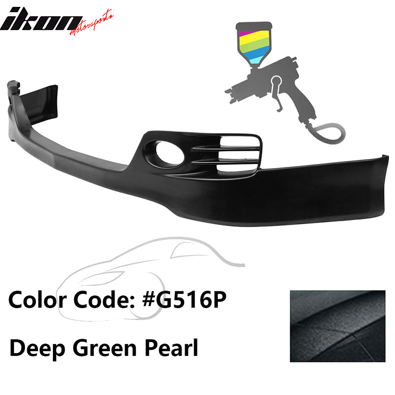 2006-2008 Acura TSX EURO-R Style Front Bumper Lip Painted