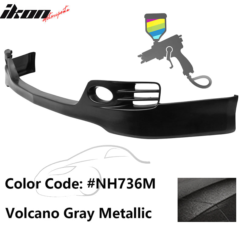 2006-2008 Acura TSX EURO-R Style Front Bumper Lip Painted