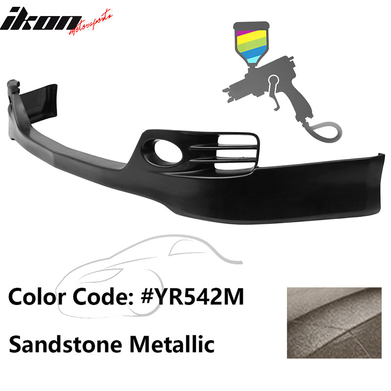 2006-2008 Acura TSX EURO-R Style Front Bumper Lip Painted