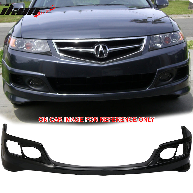 2006-2008 Acura TSX OE Style Painted Front Bumper Lip PU