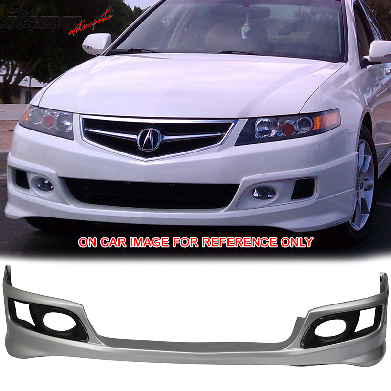 2006-2008 Acura TSX OE Style Painted Front Bumper Lip PU