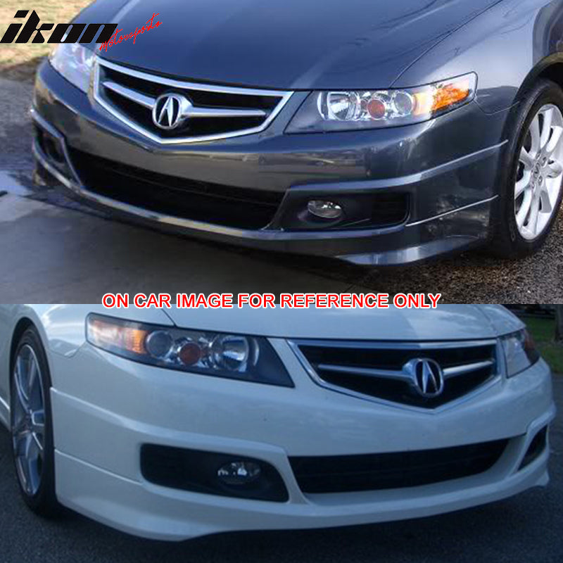 2006-2008 Acura TSX OE Style Painted Front Bumper Lip PU