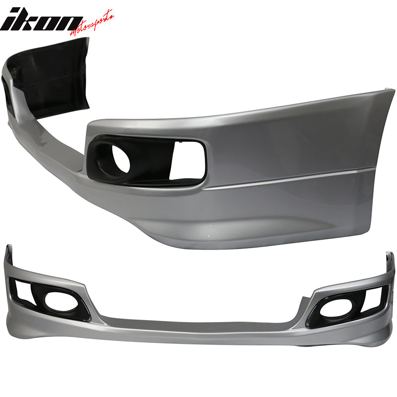 2006-2008 Acura TSX OE Style Painted Front Bumper Lip PU