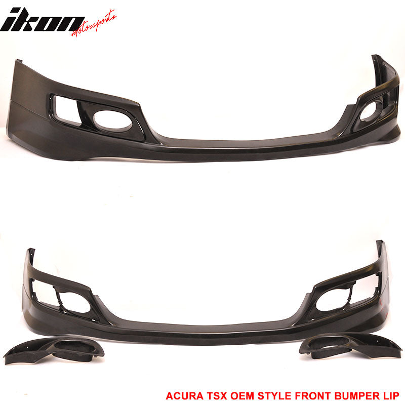 2006-2008 Acura TSX OE Style Painted Front Bumper Lip PU