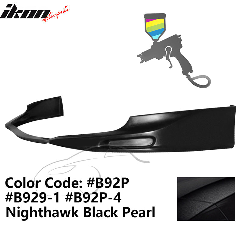 2009-2010 Acura TSX CU1 JDM Style Front Bumper Lip PU Painted