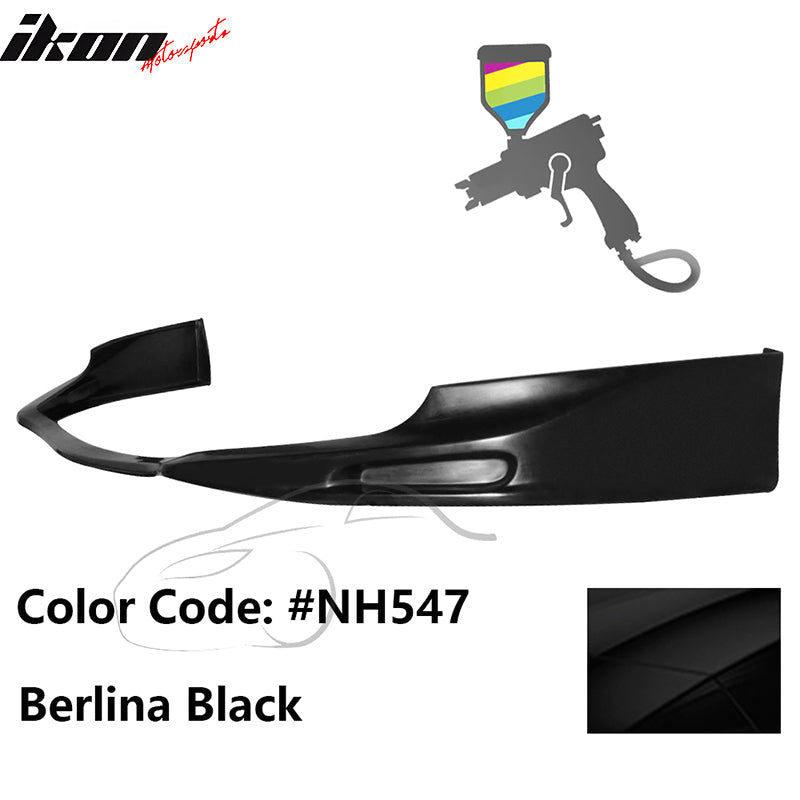 2009-2010 Acura TSX CU1 JDM Style Front Bumper Lip PU Painted