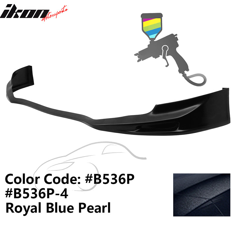 2011-2014 Acura TSX Painted Front Bumper Lip Spoiler PU