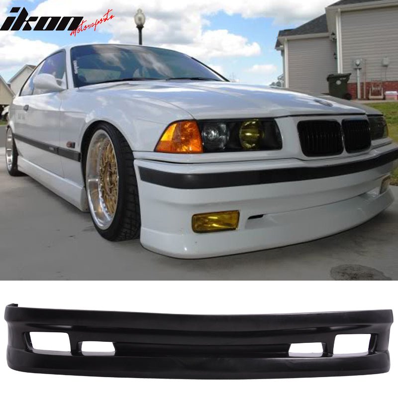 1992-1998 BMW E36 3-Series AC II Style Unpainted Front Bumper Lip PU