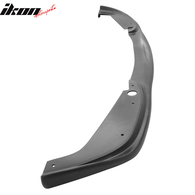2001-2006 BMW E46 M3 H Style Unpainted Black Front Lip Splitter PU