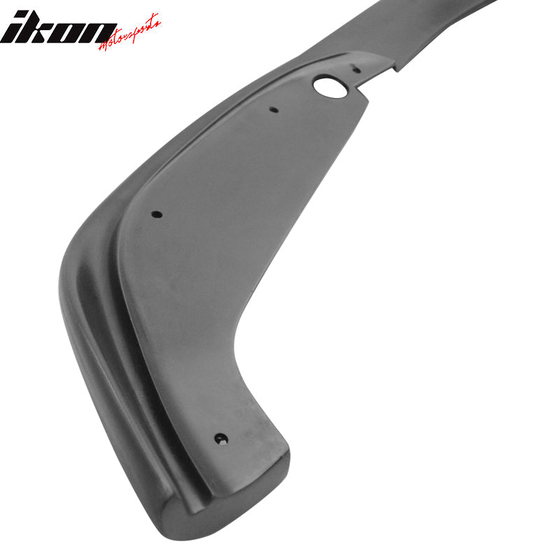 2001-2006 BMW E46 M3 H Style Unpainted Black Front Lip Splitter PU