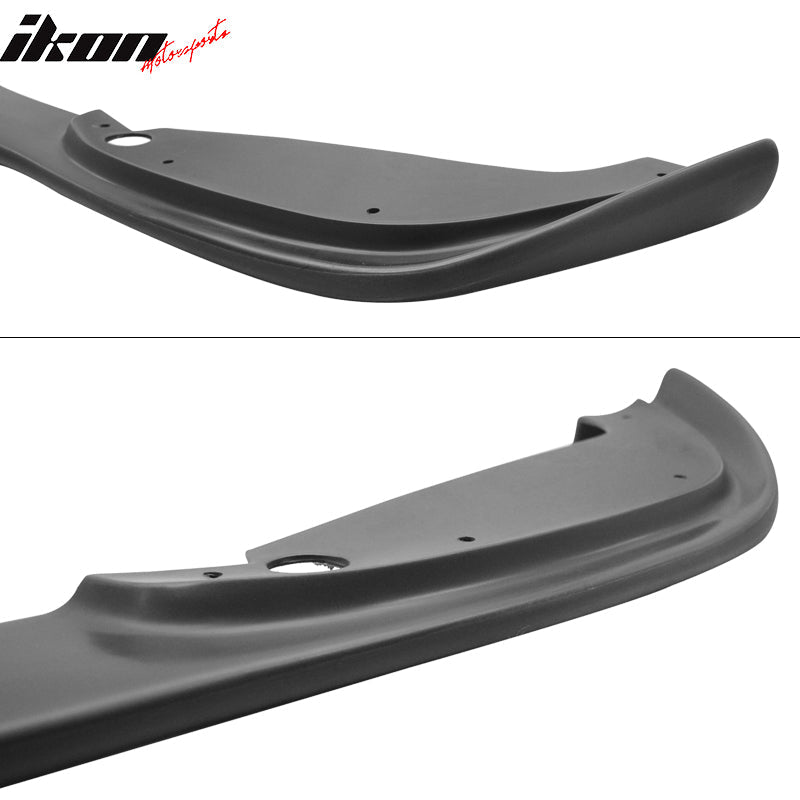 2001-2006 BMW E46 M3 H Style Unpainted Black Front Lip Splitter PU