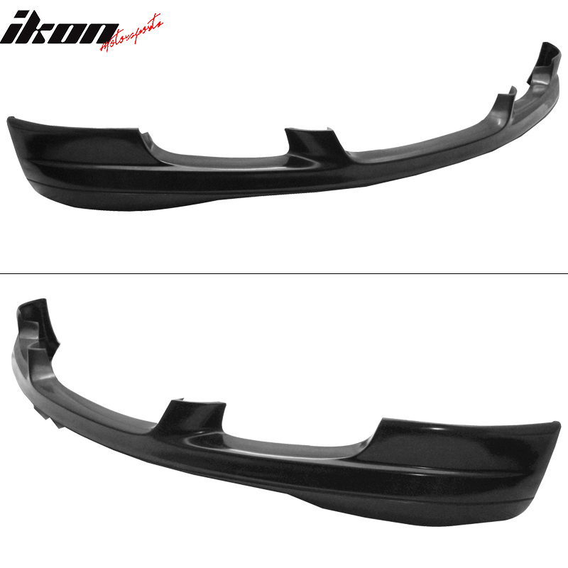 1999-2001 BMW E46 Euro Style Black Front Lip SplitterChin Spoiler PU