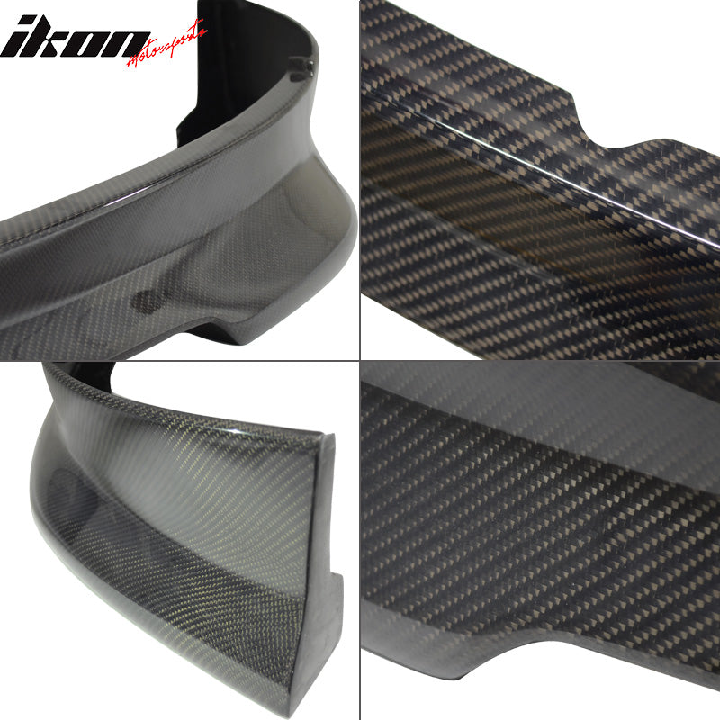 2004-2008 BMW E60 E61 Pre LCI C Style Front Bumper Lip Carbon Fiber