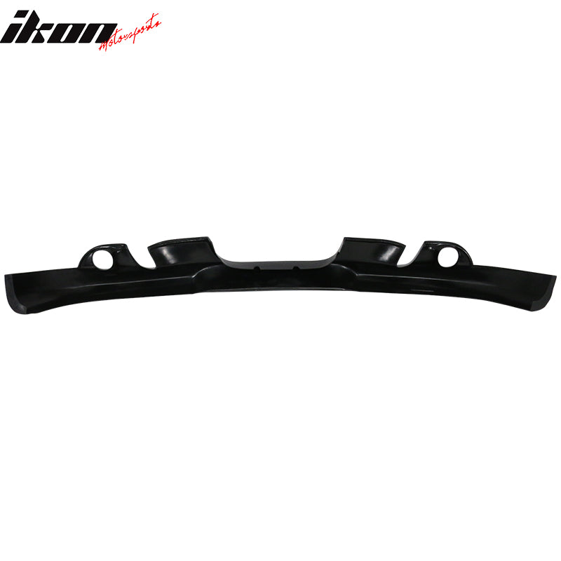2004-2007 BMW E60 E60 5-Series AC Style Black Front Bumper Lip PU