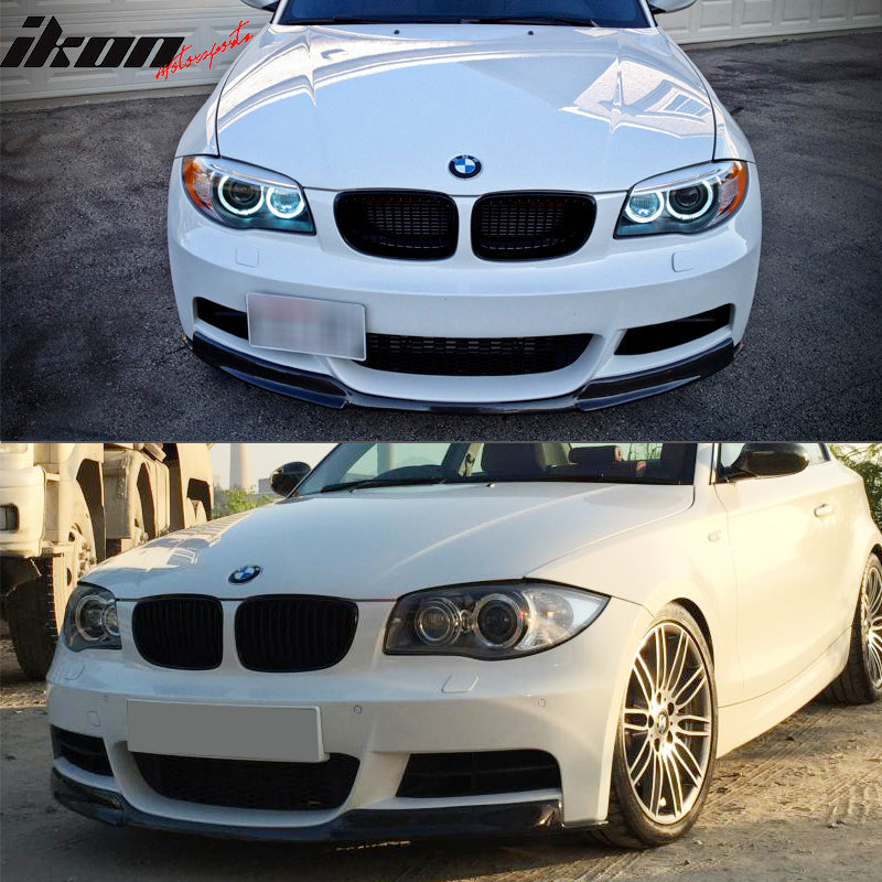 2007-2013 BMW 1 Series E82 MSport MT Front Bumper Lip Spoiler PU