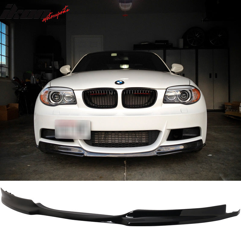 2007-2013 BMW 1 Series E82 MSport MT Front Bumper Lip Spoiler PU