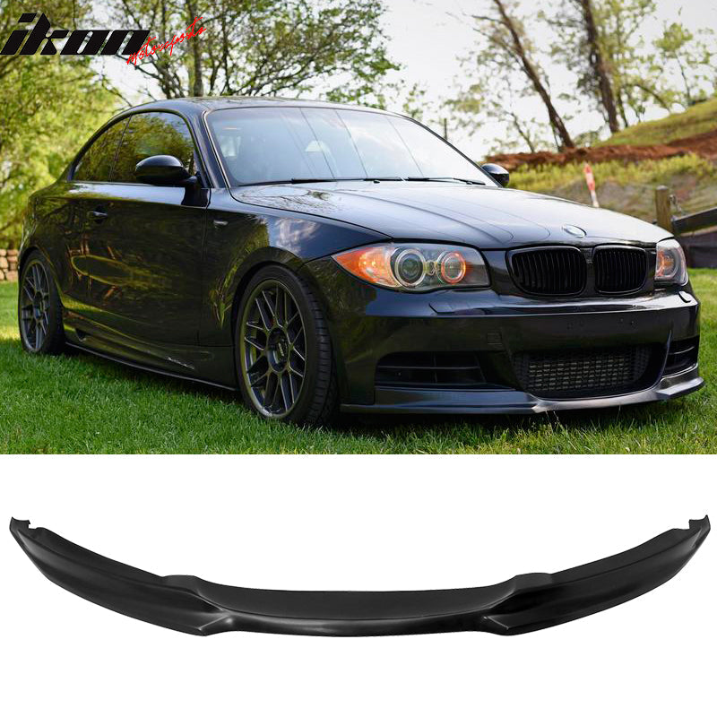 2007-2013 BMW 1 Series E82 MSport MT Front Bumper Lip Spoiler PU