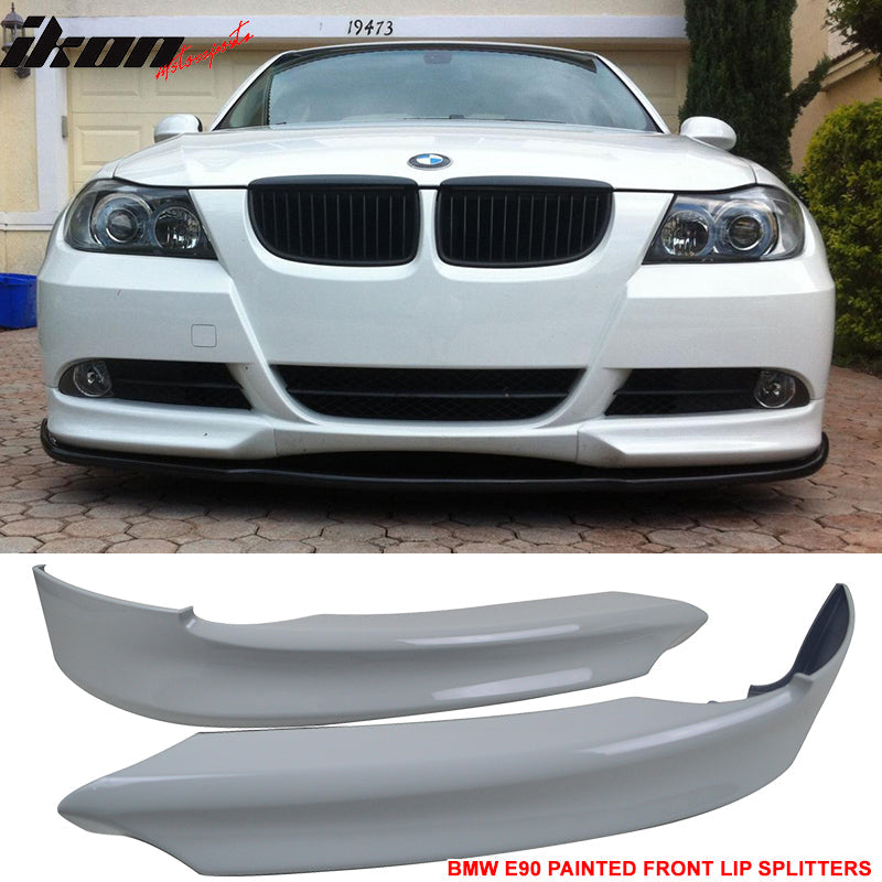 2006-2008 BMW E90 OE Style Front Bumper Splitter Lip Spoiler PP