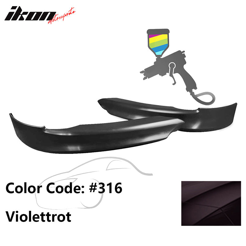 2006-2008 BMW E90 OE Style Front Bumper Splitter Lip Spoiler PP