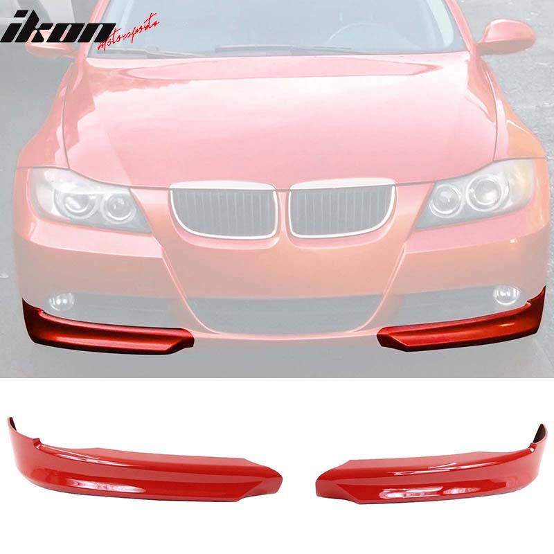 2006-2008 BMW E90 OE Style Front Bumper Splitter Lip Spoiler PP