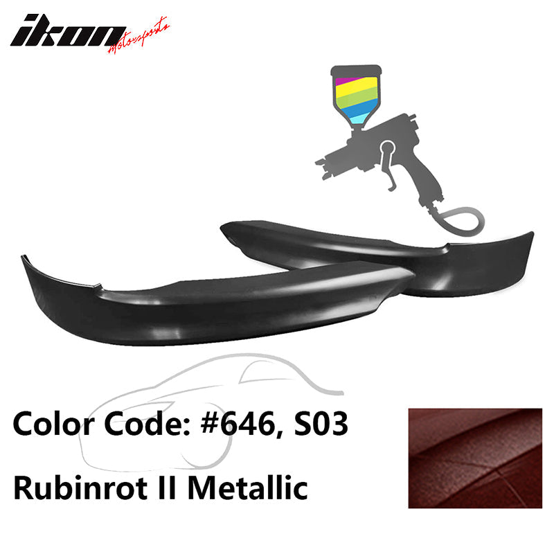 2006-2008 BMW E90 OE Style Front Bumper Splitter Lip Spoiler PP