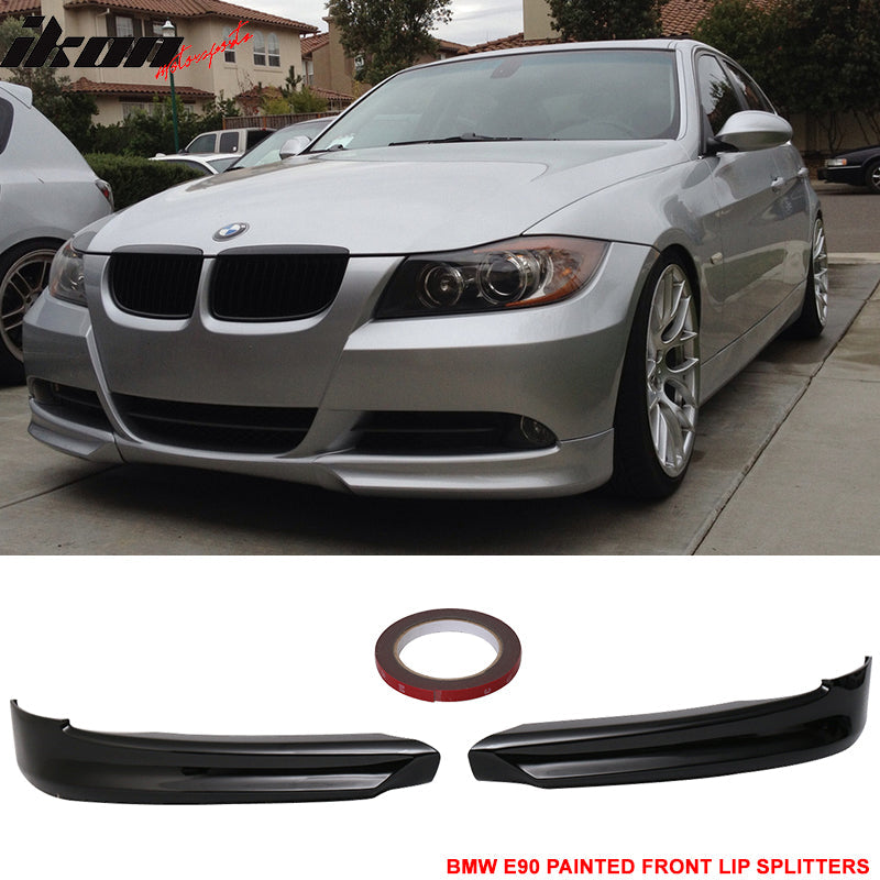 2006-2008 BMW E90 OE Style Front Bumper Splitter Lip Spoiler PP