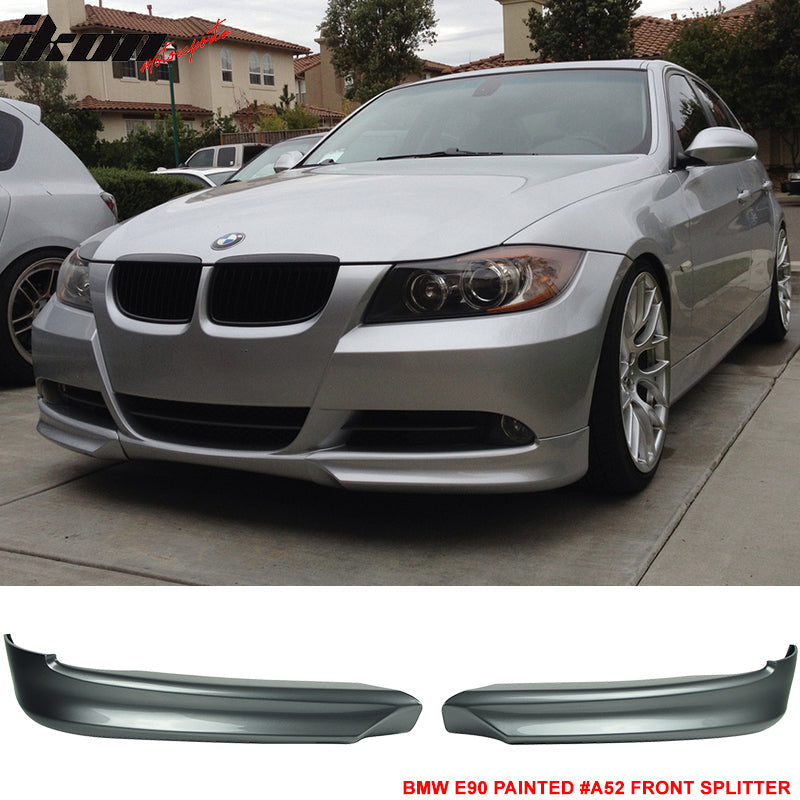2006-2008 BMW E90 OE Style Front Bumper Splitter Lip Spoiler PP