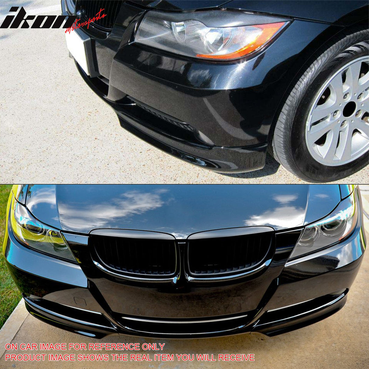 2006-2008 BMW E90 OE Style Front Bumper Splitter Lip Spoiler PP
