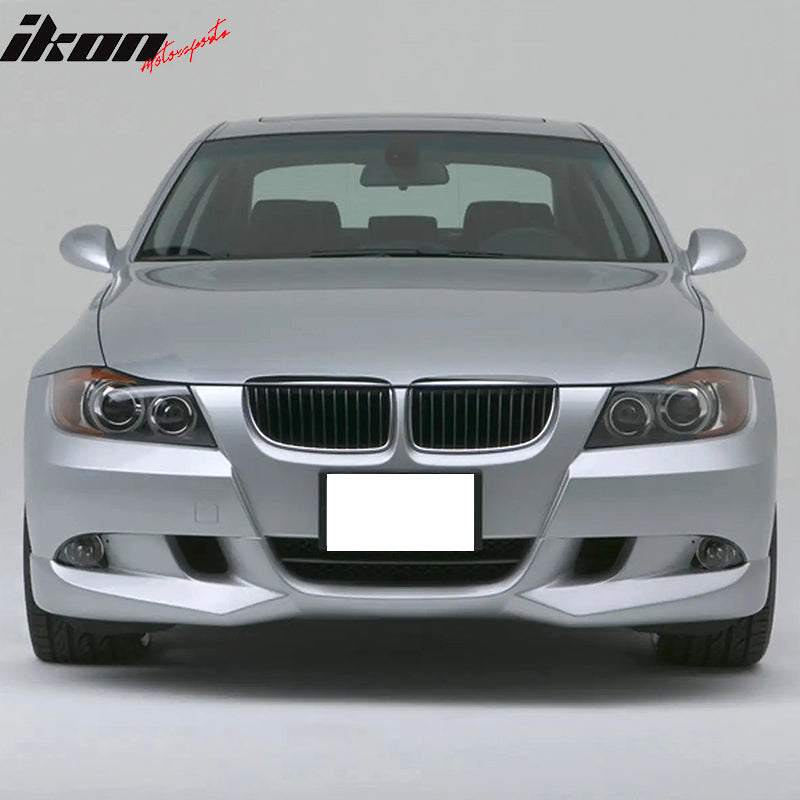 2005-2008 BMW E90 3-Series A Style Front Bumper Lip Chin Spoiler