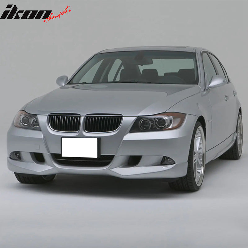 2005-2008 BMW E90 3-Series A Style Front Bumper Lip Chin Spoiler