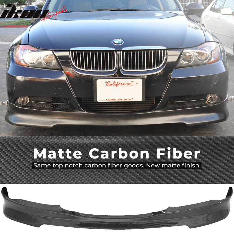 2005-2008 BMW E90 3-Series 4Dr C Style Front Bumper Lip Spoiler Sedan