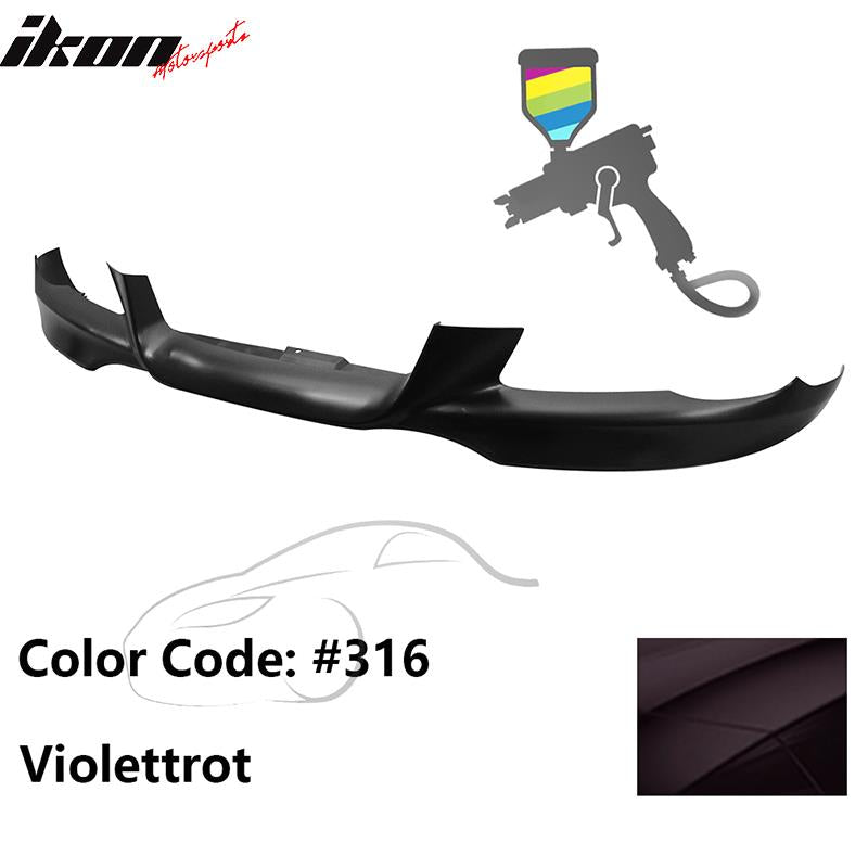 2007-2010 BMW E92 E93  3-Series M-Tech Style Front Bumper Lip Spoiler