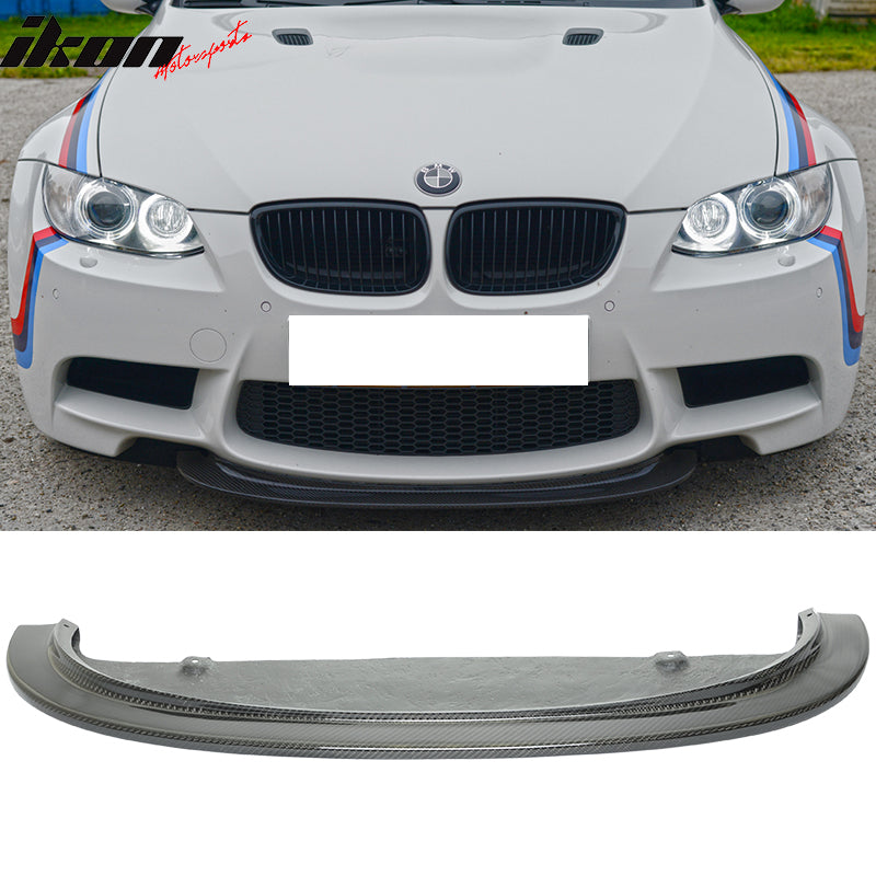 2008-2013 E90 E92 E93 M3 CRT Style Front Bumper Lip Carbon Fiber CF