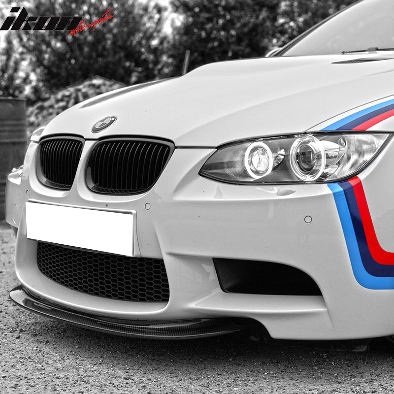 2008-2013 E90 E92 E93 M3 CRT Style Front Bumper Lip Carbon Fiber CF