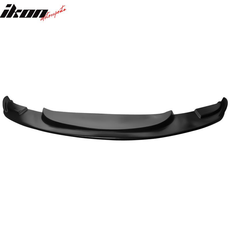 2008-2013 BMW M3 H Style Unpainted Black Front Bumper Lip Spoiler PU