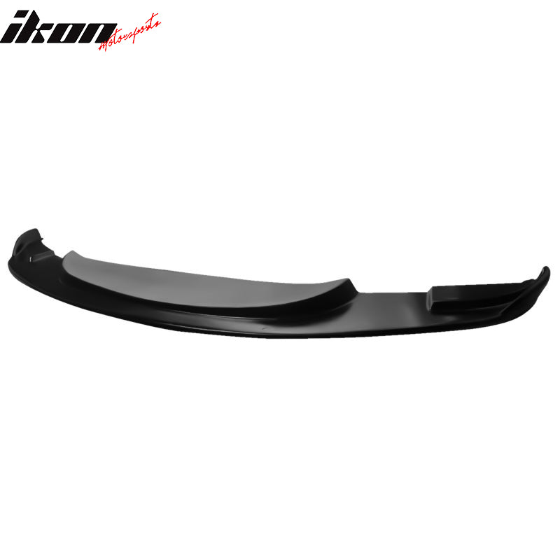 2008-2013 BMW M3 H Style Unpainted Black Front Bumper Lip Spoiler PU