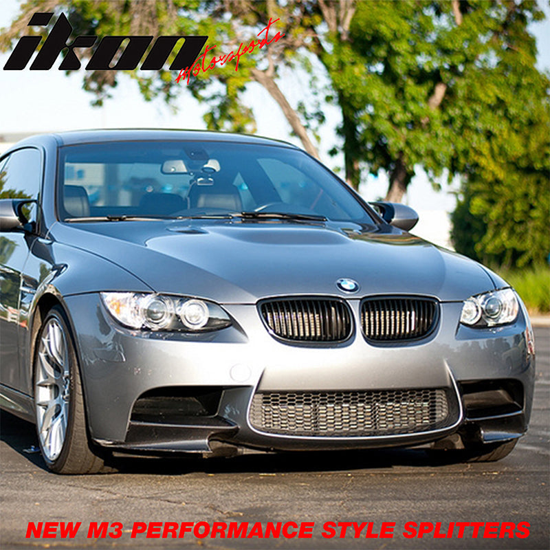 2008-2013 BMW E90 E92 E93 M3 Coupe Sedan Front Bumper Lip PU