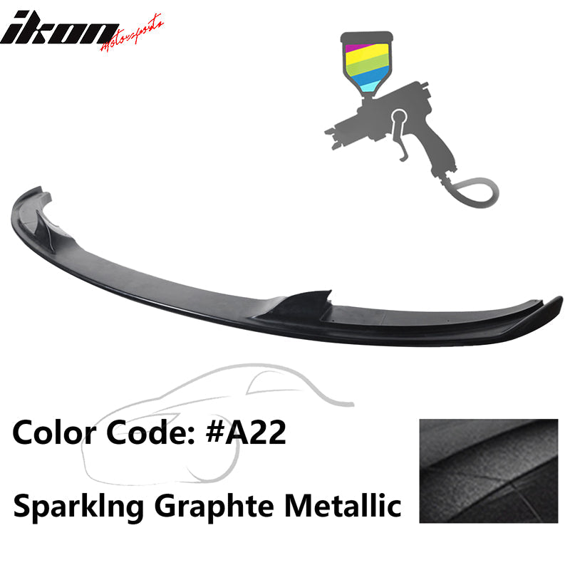 2008-2013 BMW E92 E90 E93 M3 Series 4Dr 2Dr V Style Front Bumper Lip