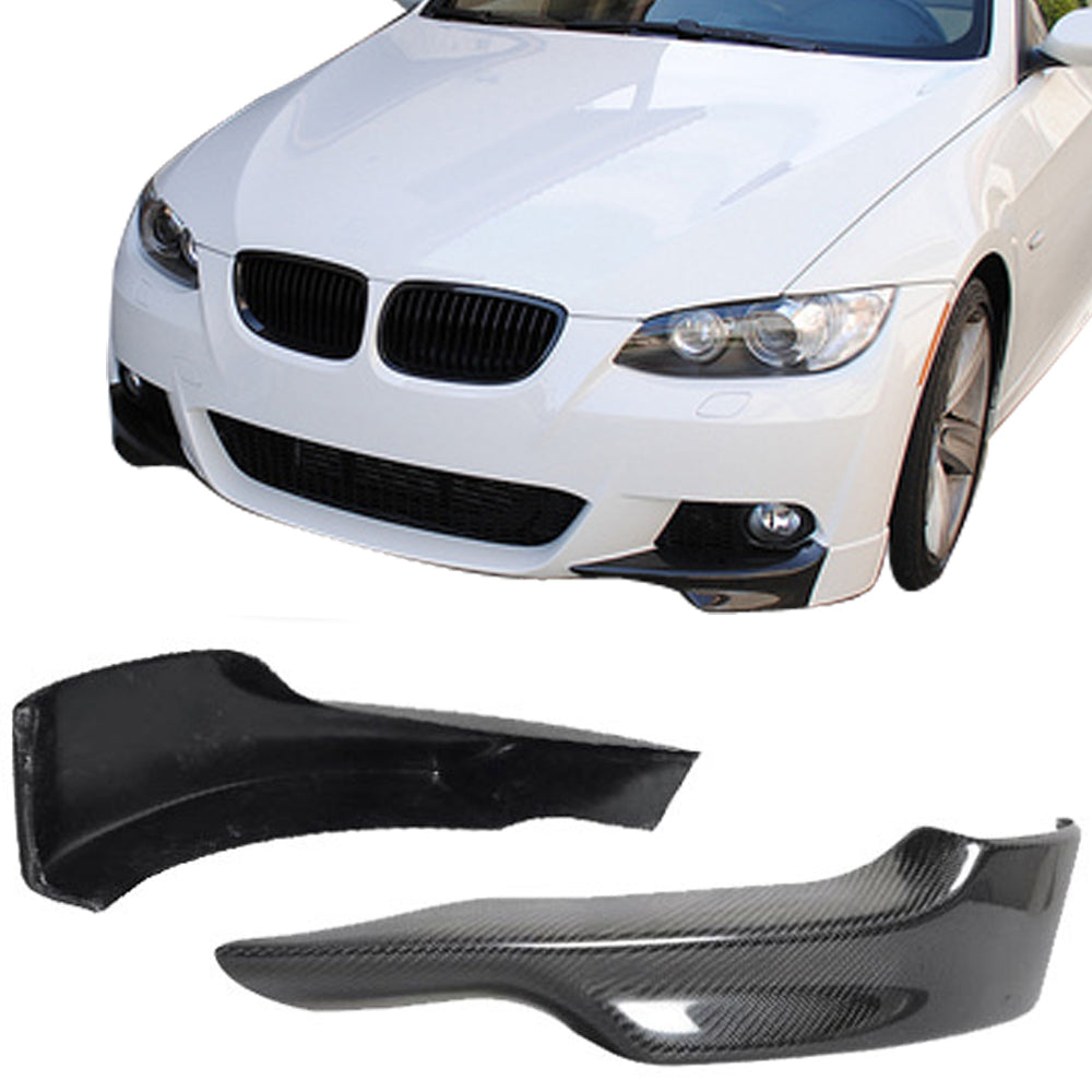 2007-2010 BMW E92 M-Tech M-Sport Front Bumper Lip Carbon Fiber CF