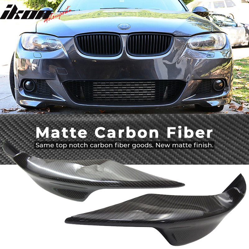 2007-2010 BMW E92 M-Tech M-Sport Front Bumper Lip Carbon Fiber CF