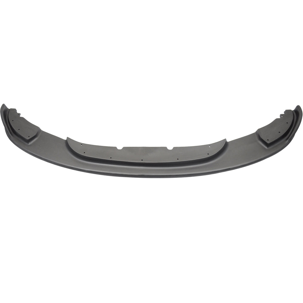 2007-2010 BMW 3-Series H style Unpainted Black Front Bumper Lip PU